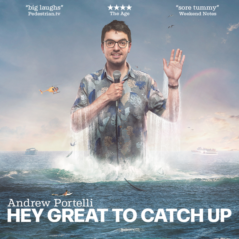 Andrew Portelli - Hey Great To Catch Up - Event image