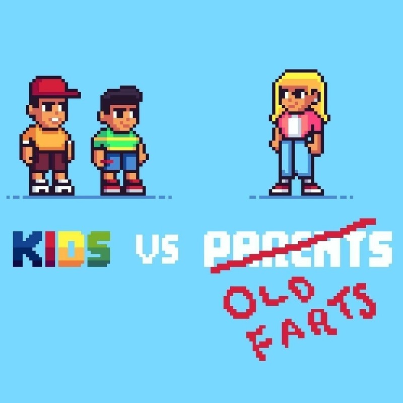 User crop kids vs old farts