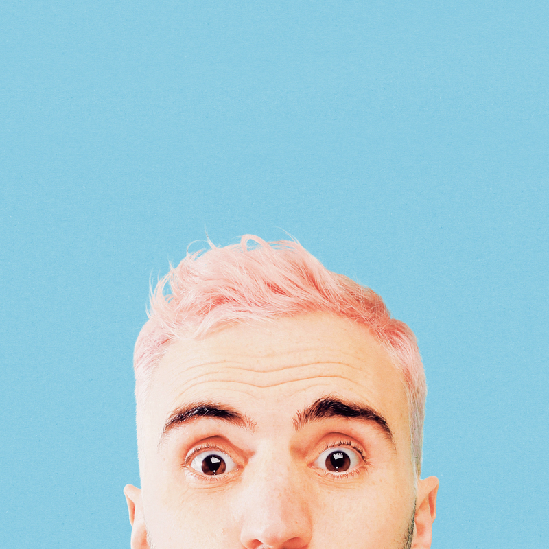 Scaled social media funny boy square