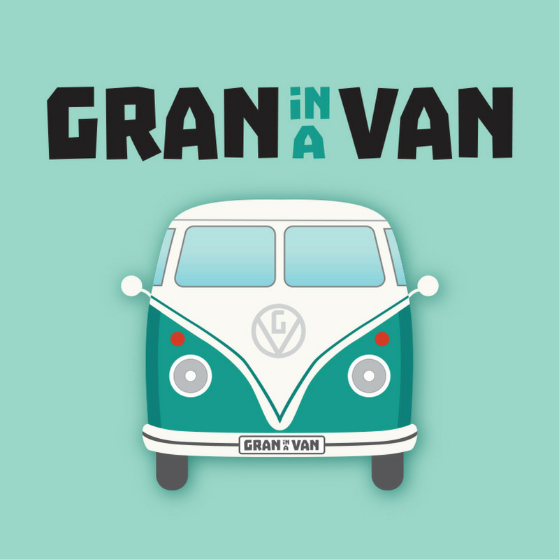 Scaled gran in a van 800